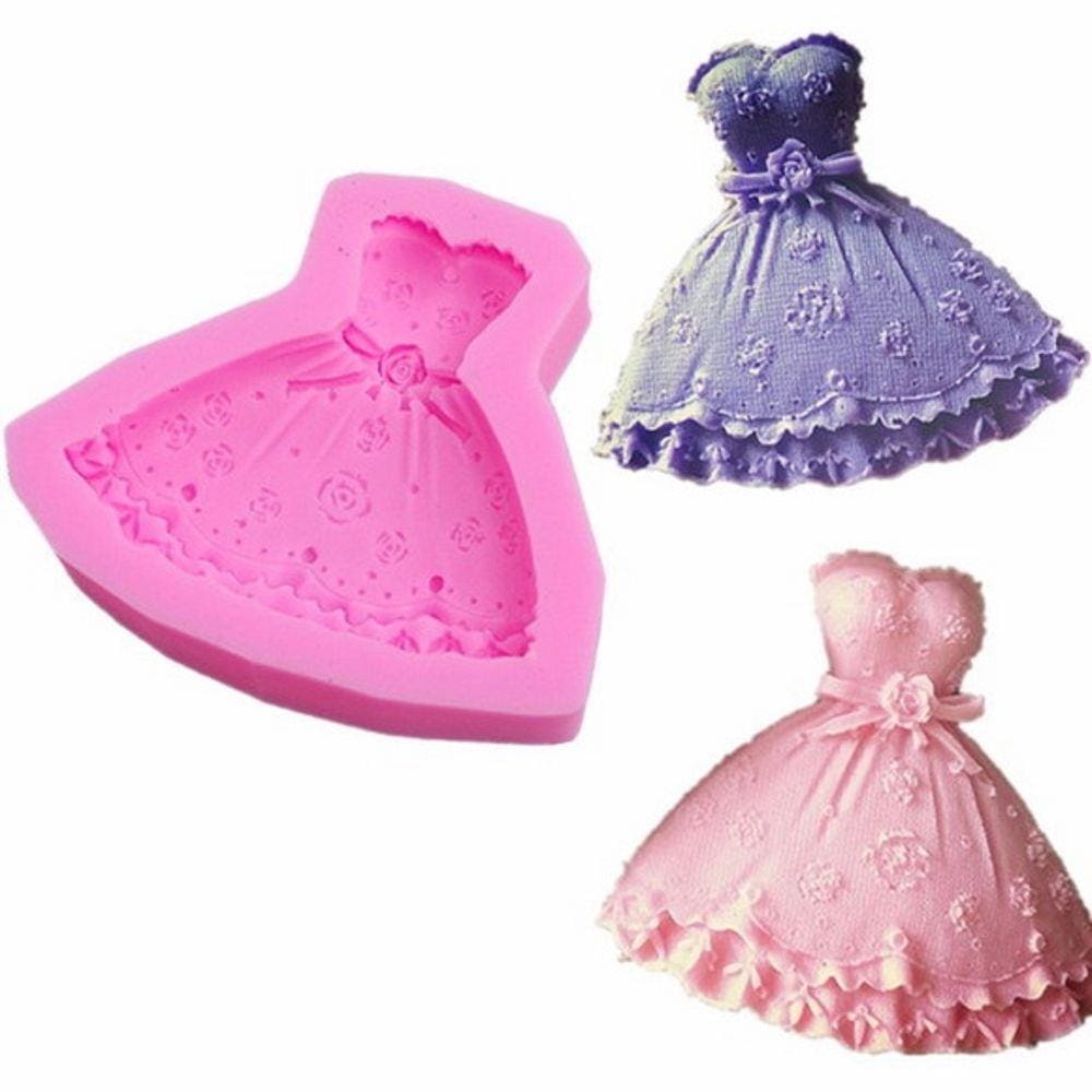 Molde De Silicone Vestido