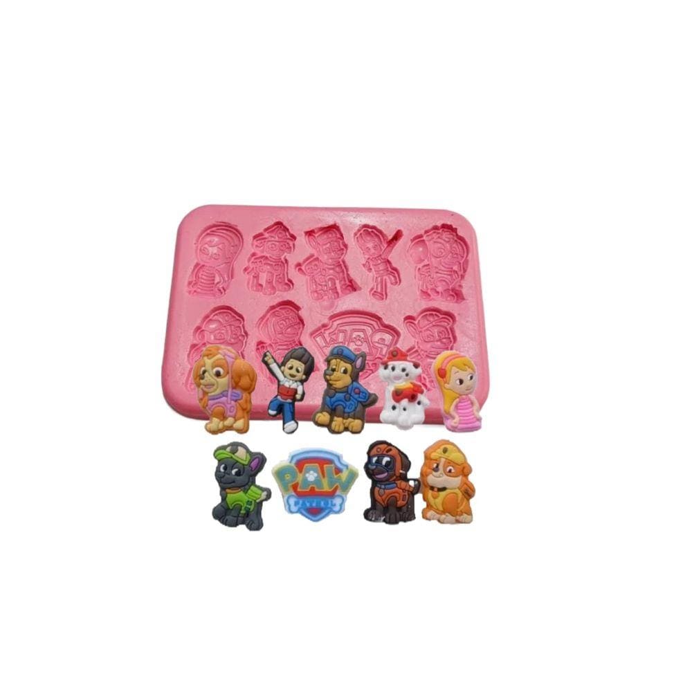 Molde De Silicone Patrulha Canina