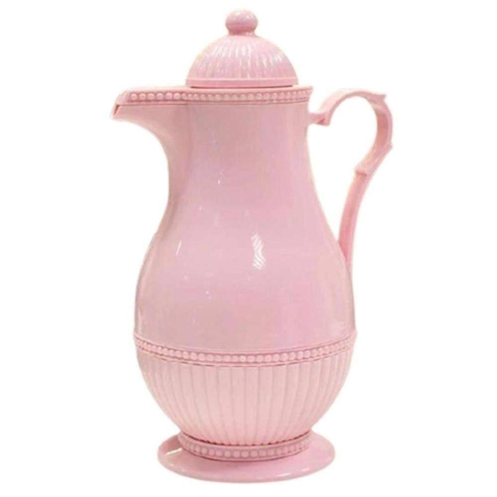 Garrafa Térmica Vintage Rosa 1 Litro Lyor - Rosa