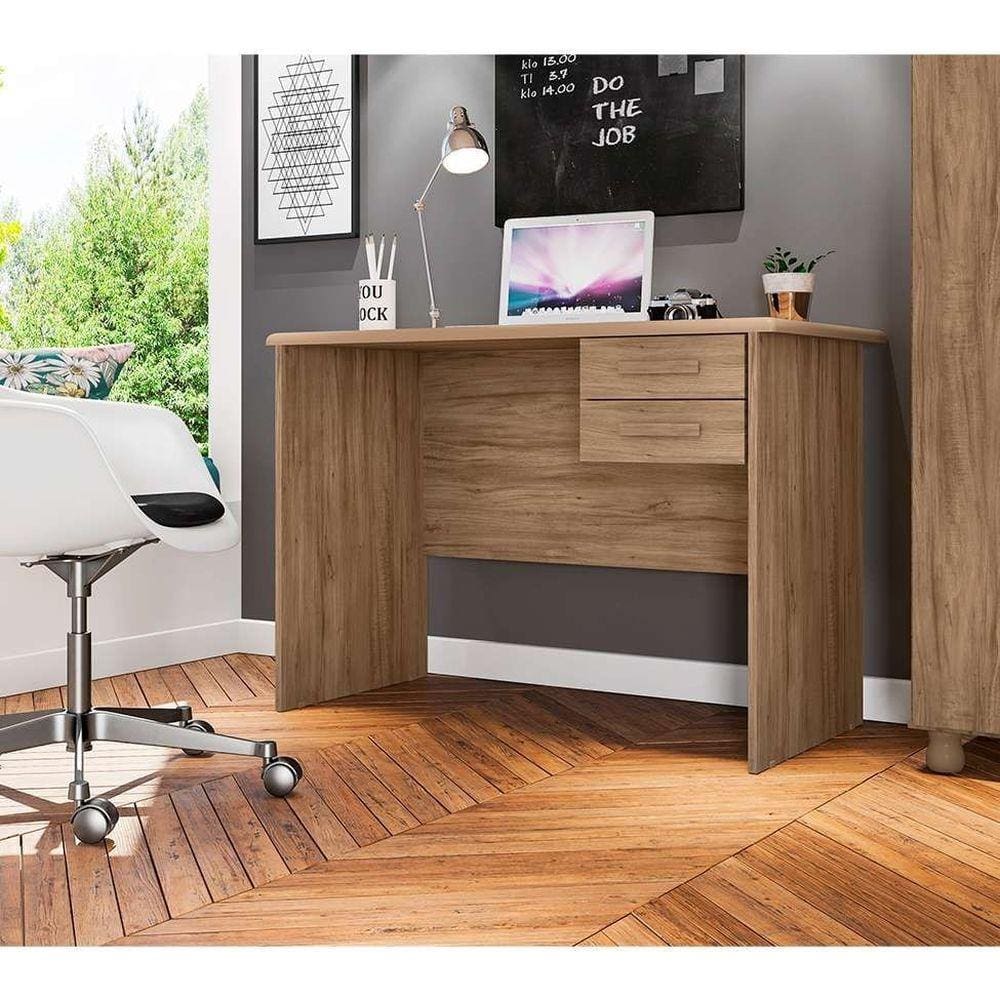 Mesa Escrivaninha para Notebook Potenza Plus 2 Gavetas