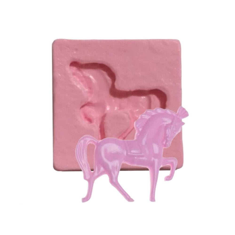 Molde De Silicone Cavalo