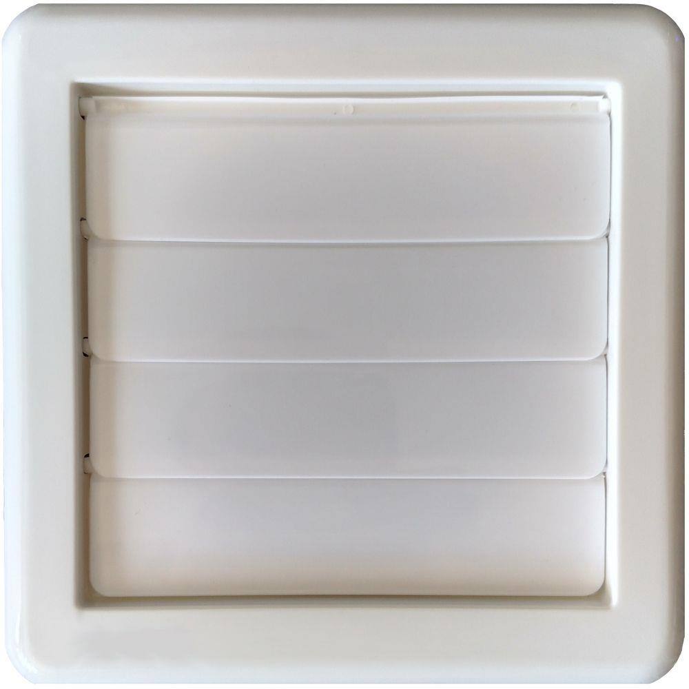 Grade Ext. Auto fechante para Exaustor Axial """" 4"" 100mm