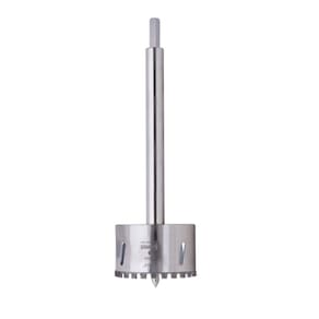 SERRA COPO C/ ARESTAS REVESTIDAS C/ PO DIAMANTADO 70MM - 2.3/4", COM HASTE DE 150MM (6") STARRETT