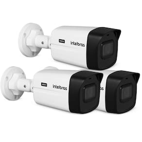 Kit 3 Câmeras HDCVI 4K 8 Megapixel 2.8mm 30m VHD 5830 B 4K Intelbras