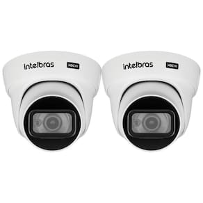 Kit 2 Câmeras HDCVI 4K 8 Megapixel 2.8mm 20m VHD 5820 D 4K Intelbras