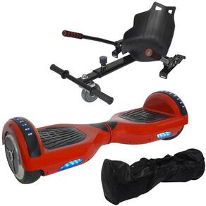 Led Hoverboard 6,5 Skate Elétrico Bluetooth Hover Board 6,5 Cor Fogo e Água  no Shoptime