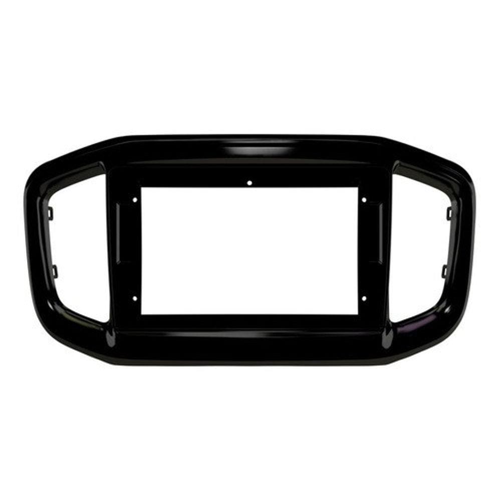 Moldura Painel Multimidia 9 Poleg. Fiat Strada 2021 B. Piano