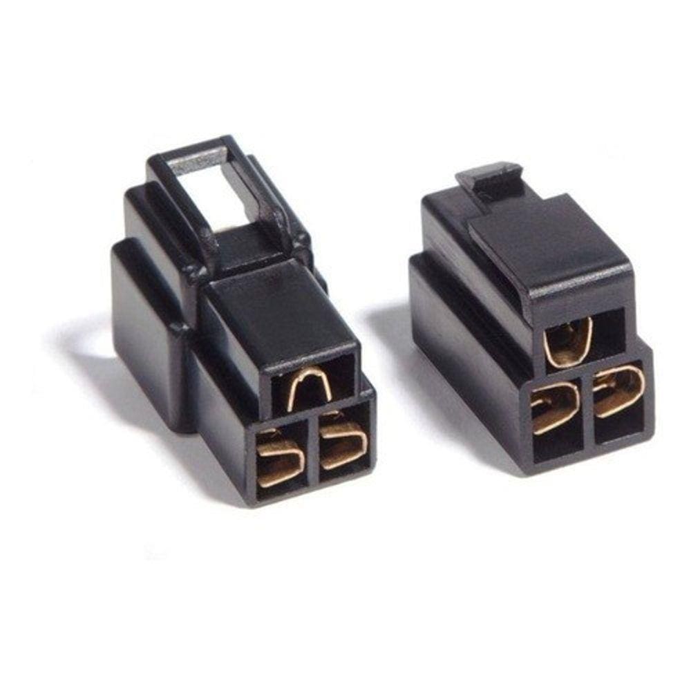 Kit Terminal Conector 3 Vias Technoise Com Trava 10 Jogos