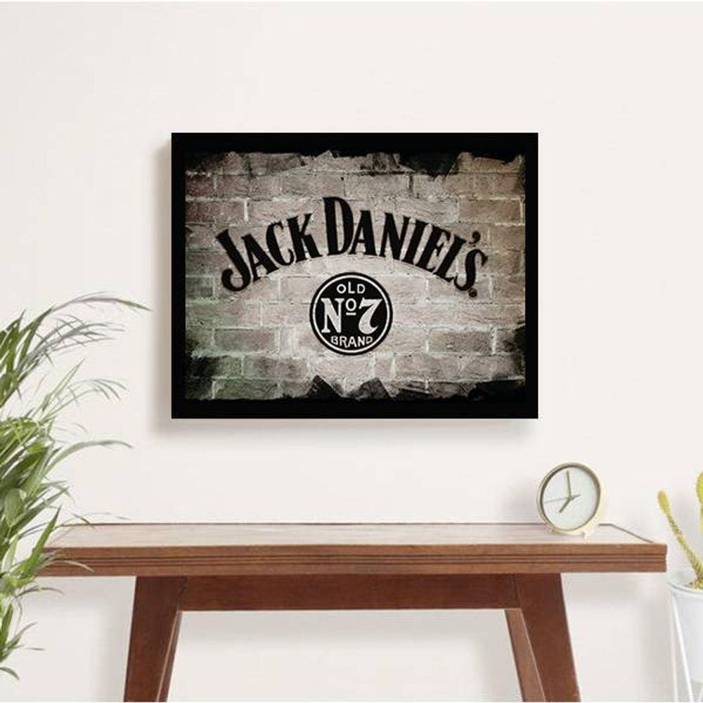 Quadro Decorativo Jack Daniel`s Basic