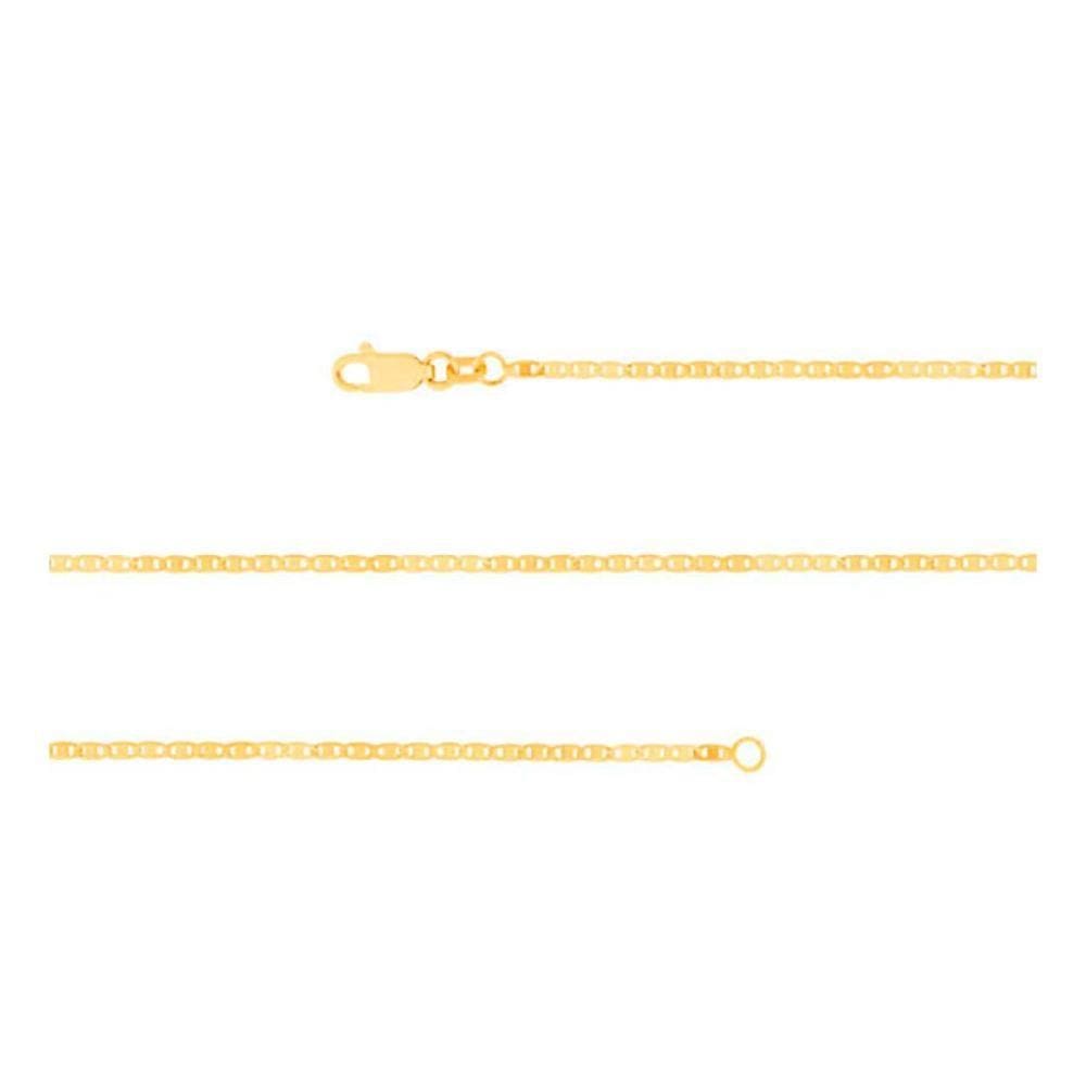 Corrente Aço Piastrini 3mm 50cm Gold IPG