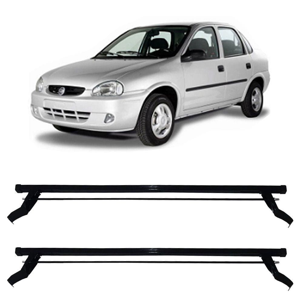 Rack Teto Roca Bagageiros GM Corsa Sedan 96 até 10 4pts1180