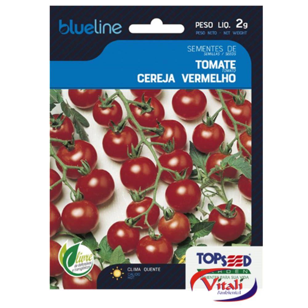 Semente TOMATE Cereja Vermelho 2gr