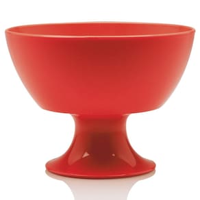 Taça Para Sobremesa Luna 300ml Pote Prato De Sobremesa Vermelha