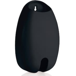 Dispenser Para Sacolas Plástica Puxa Saco Plástico de Parede Preto