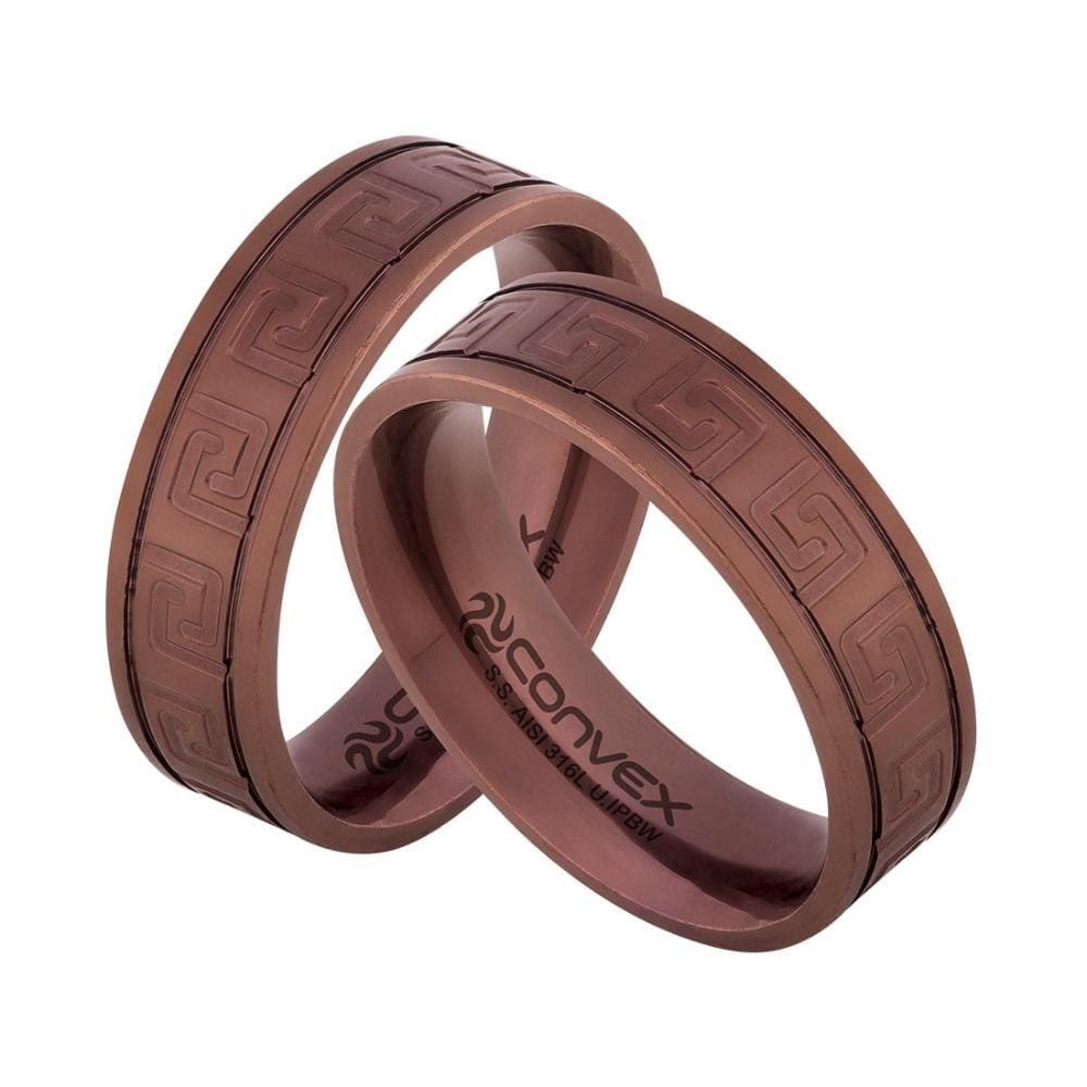 Aliança Aço Greek 6.5mm U.IPBW