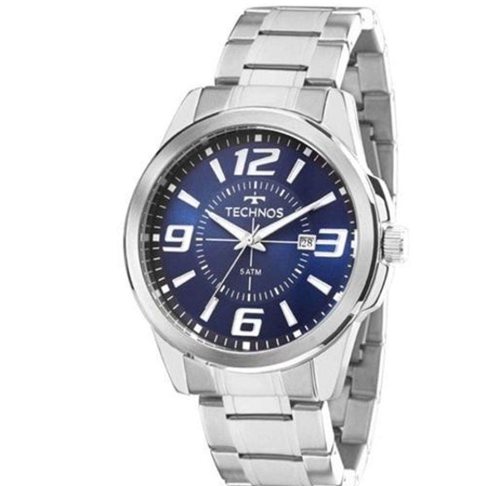 Relógio Technos Masculino 2115Kzzs/1A Prata