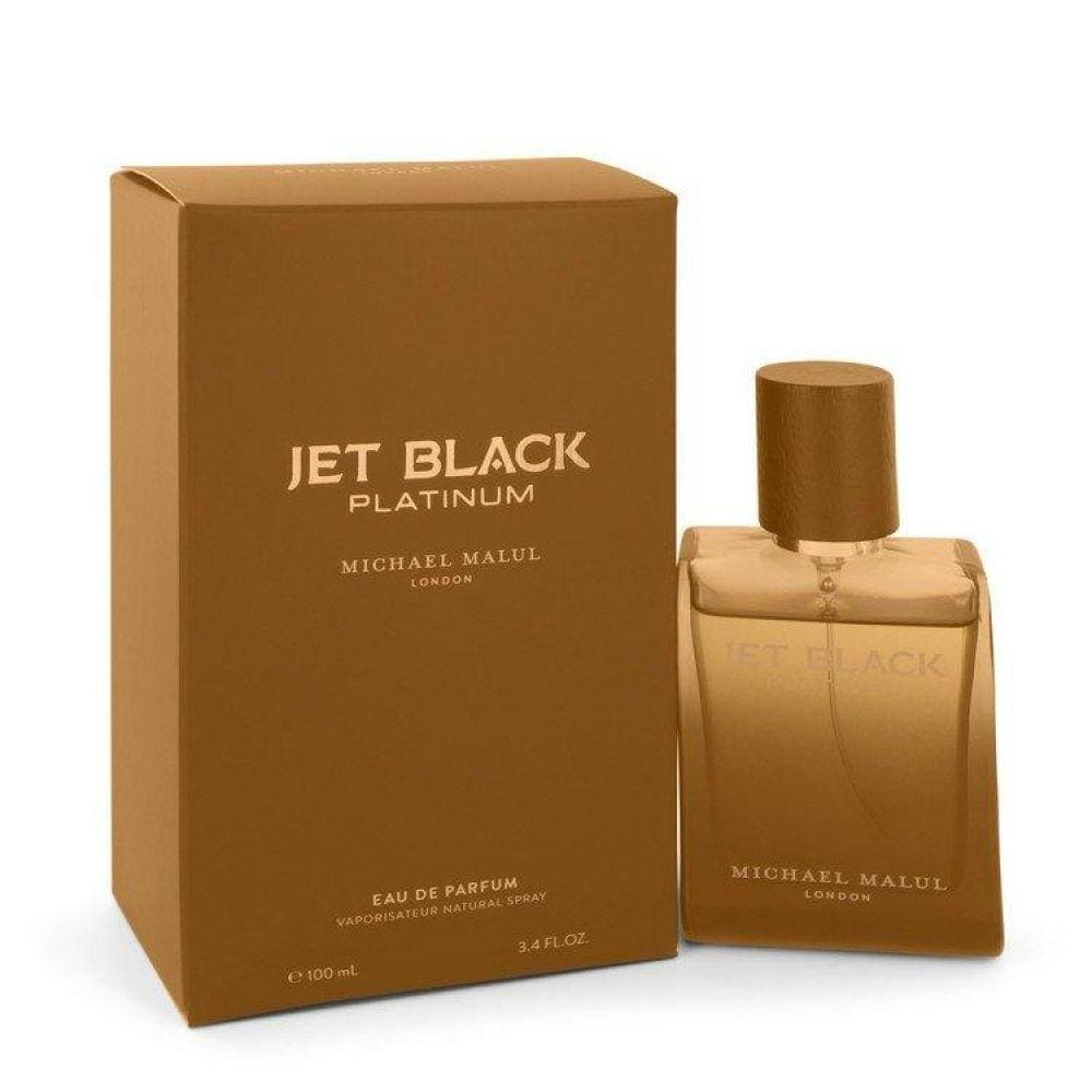 Col. Masculina Jet Black Platinum Michael Malul 100 Ml