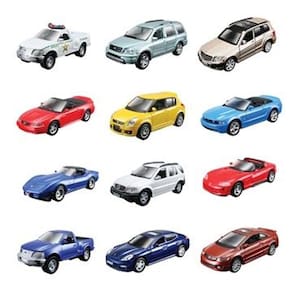 Carrinho Maisto Coleção 4,5 Polegadas Fricção Sortido - Embalagem c/ 12 unidades