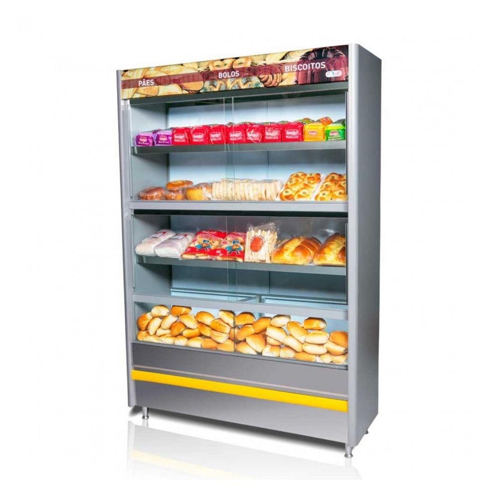Vitrine de padaria Vasca Polar 2.00 metros - MVAPS 210