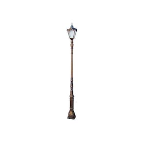 Poste Paris Menor para Jardim de Alumínio 01 Luminária 2,60m