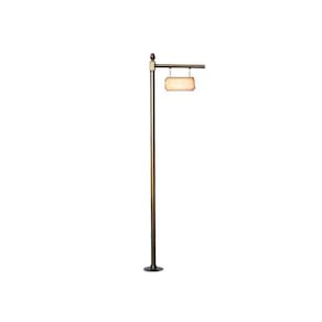 Poste Colonial Ilinois para Jardim Alumínio C S placa 2,08m