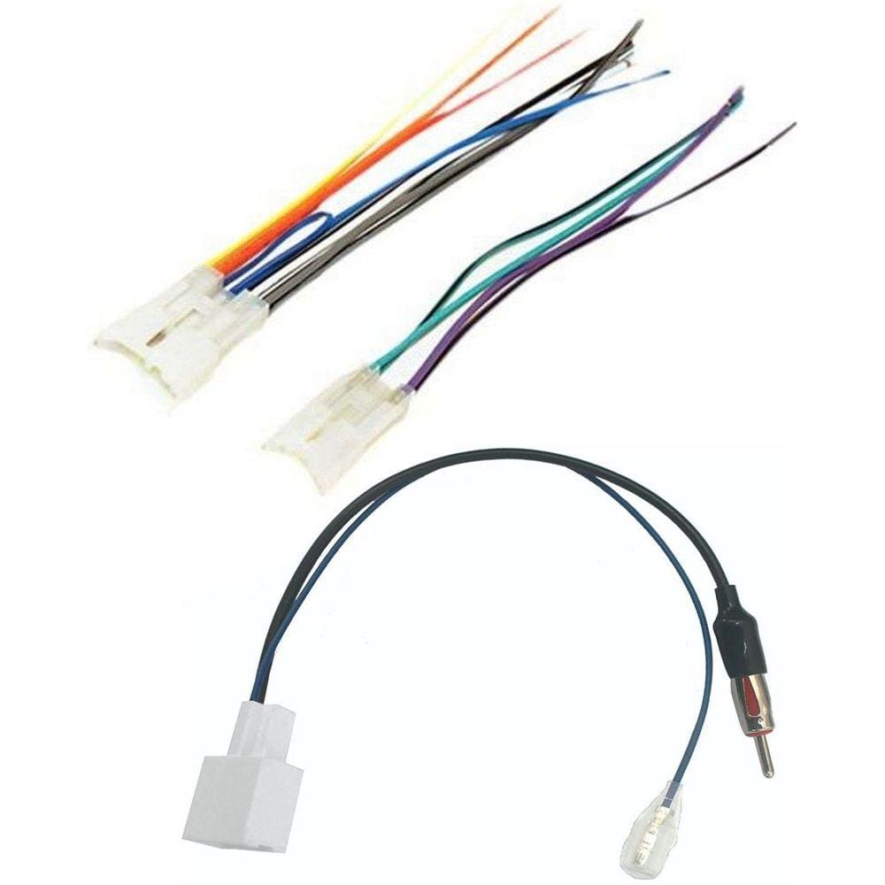 Kit Chicote De Ligação + Chicote Adaptador De Antena Toyota Corolla 2009 Á 2011 Etios 2012 Á 2018 Hilux 2012 Á 2017 Yaris 2018 2019