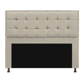 Cabeceira Copenhague 140 cm Casal Corano Bege
