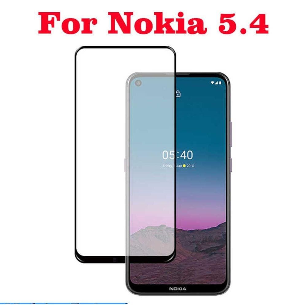 Película De Vidro 9H Anti risco 3D 5D 9D Nokia 5.4