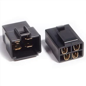 Kit Terminal Conector 4 Vias Com Trava Pacote C/ 50 Kits