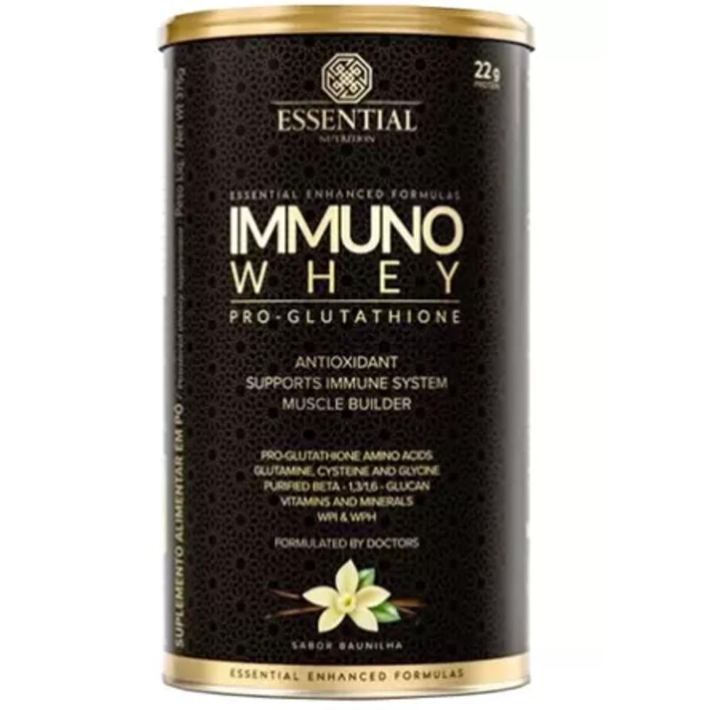 Immuno Whey Pro Glutathione Baunilha Essential - 375G