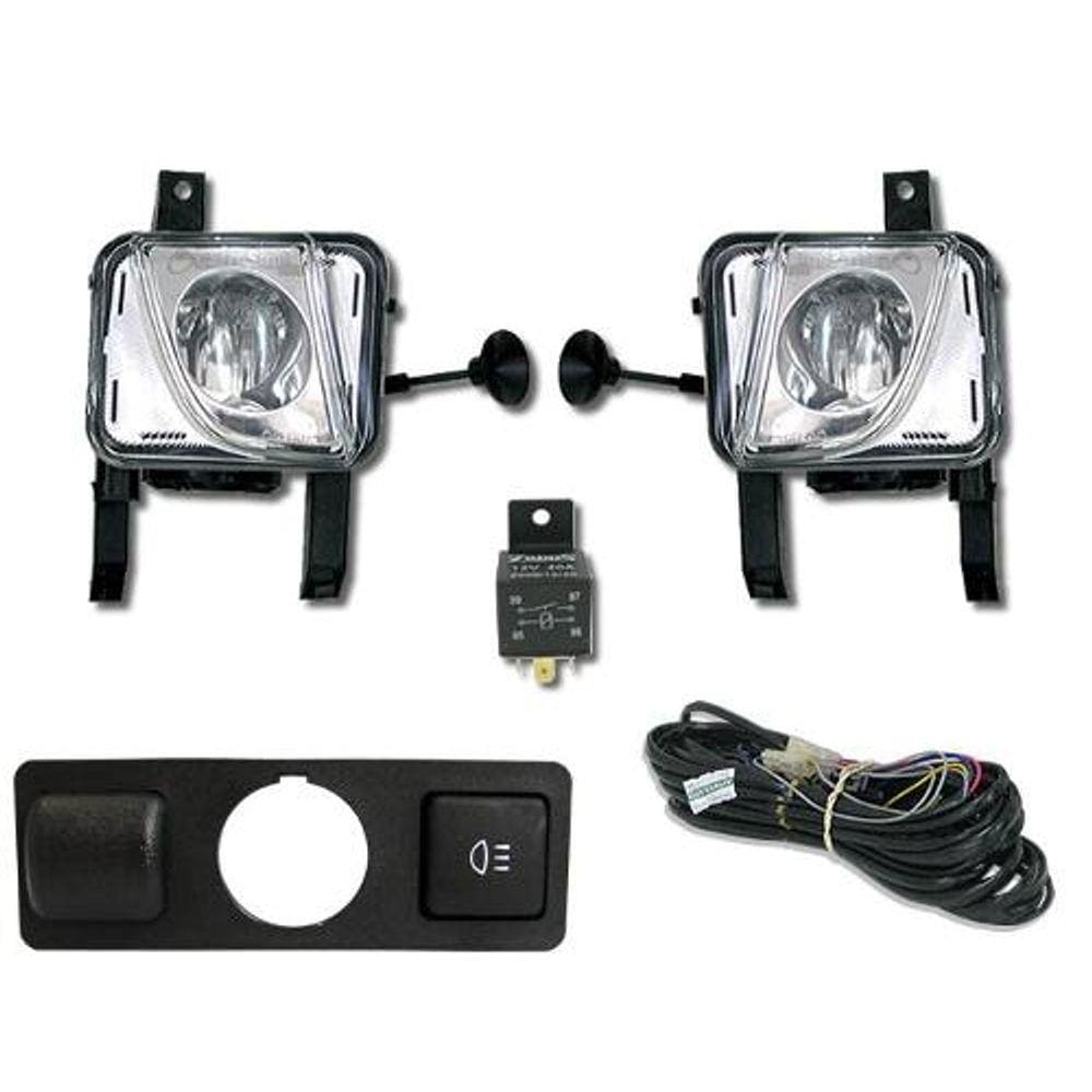 Kit Farol de Milha Neblina Chevrolet Novo Corsa 2002 à 2012 e Montana 2003 à 2010