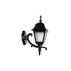 Luminária Colonial Canada Menor com Braço em Alumínio 38cm