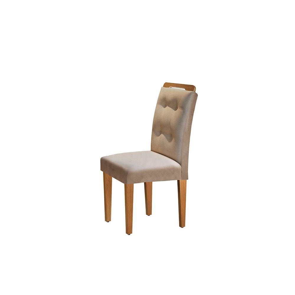 Conjunto Com 4 Cadeiras Para Sala de Jantar Carol Rufato