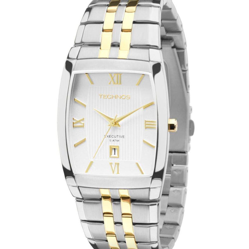 Relógio Technos Quadrado Masculino Classic Analógico 1n12MQ | Casas Bahia