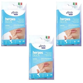 3 Herpes Block Adesivos Naturais para Herpes Labial