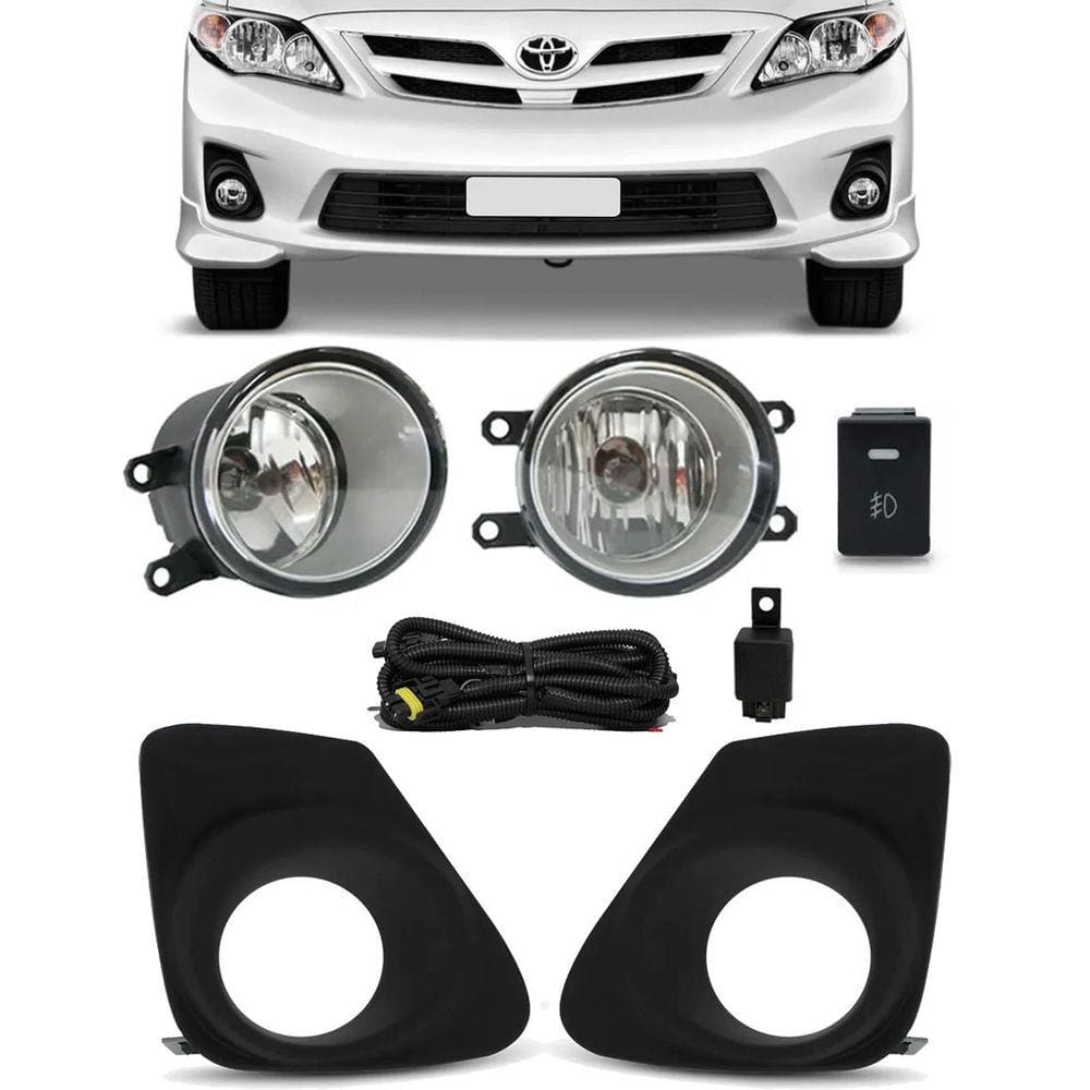 Kit Farol de Milha Neblina Toyota Novo Corolla 2012 2013