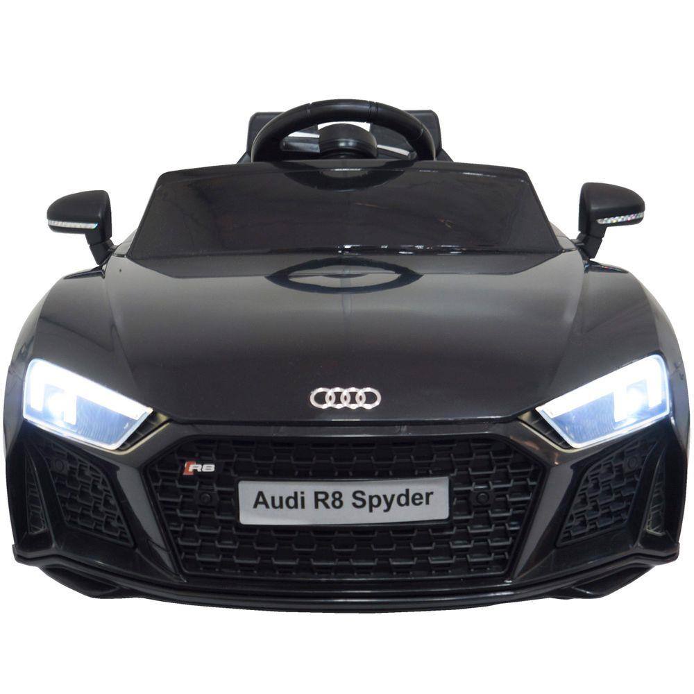 Mini Carro Elétrico Infantil Criança 12V Audi R8 Spyder Controle Remoto  Motorizado Brinqway BW-123 em Promoção é no Buscapé