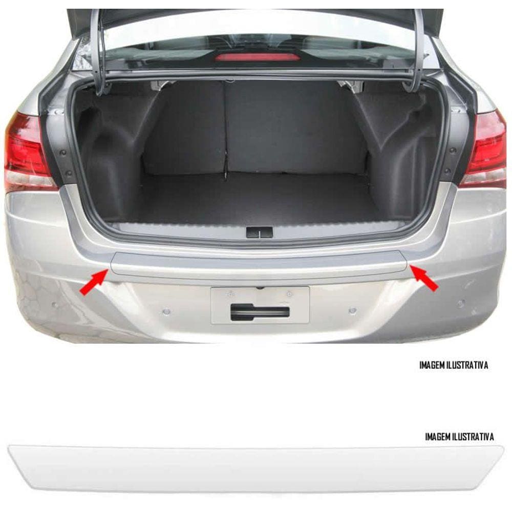 Protetor de Porta Malas Incolor Gm Cobalt 2016 2017 2018 2019 2020 2021 2022 Adesivo