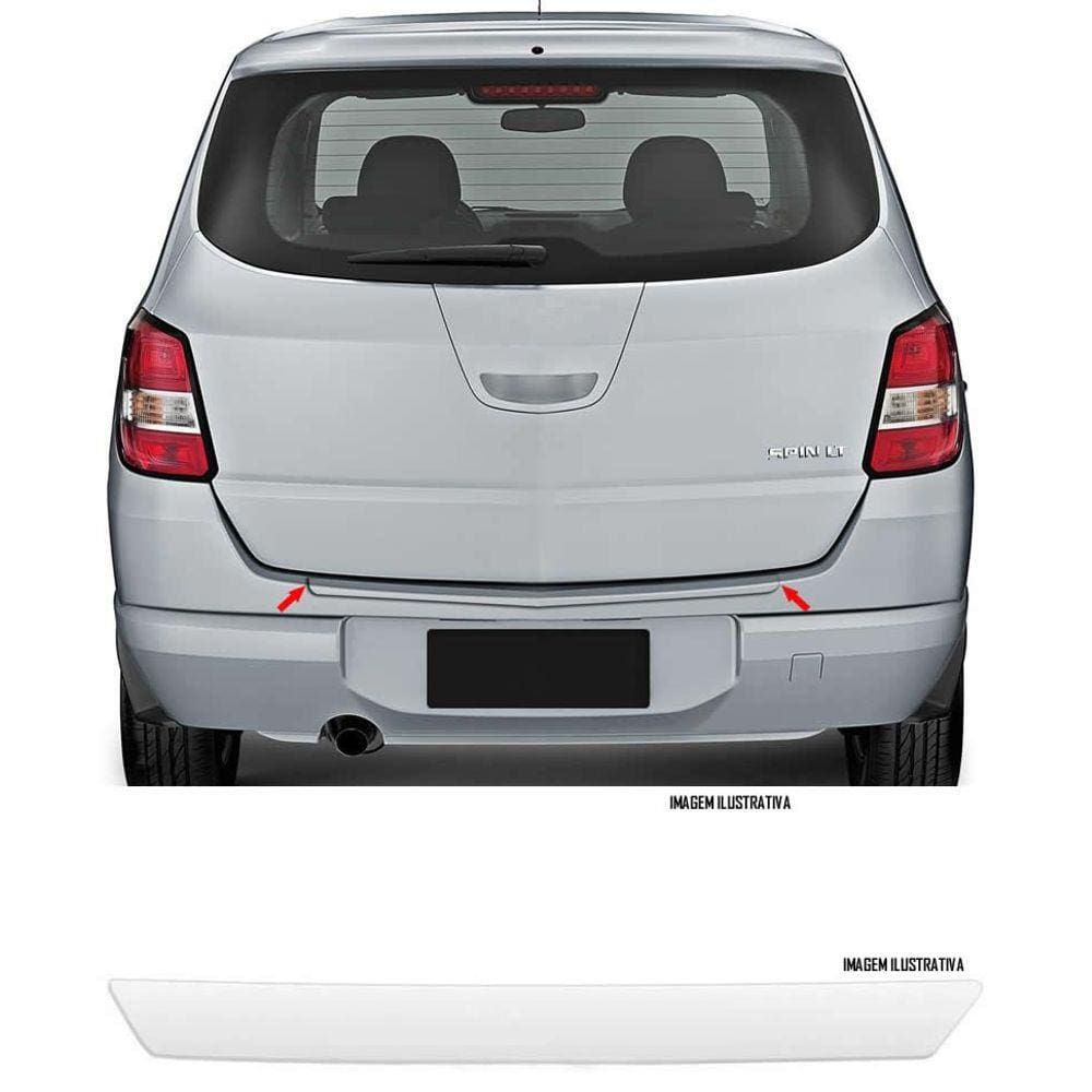 Protetor de Porta Malas Incolor Gm Spin 2012 2013 2014 2015 2016 2017 2018 2019 2020 2021 2022 Adesivo