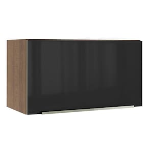 Armário Aéreo Madesa Lux 60cm 1 Porta Basculante Rustico Pto