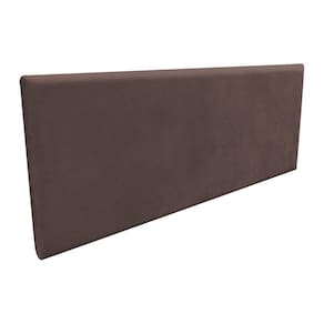 Cabeceira Painel Clean Box Casal 140cm Suede Marrom D`Rossi