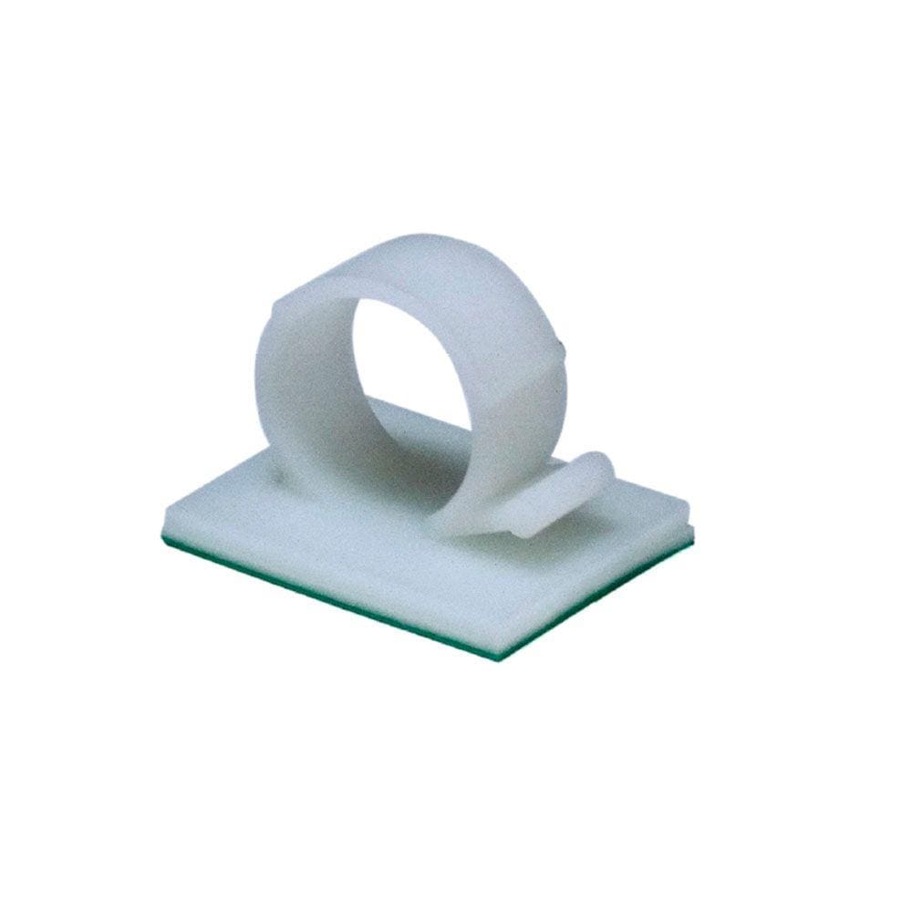 Clip Base Fixadora Abraçadeira Autoadesivo 6mm - 200pçs