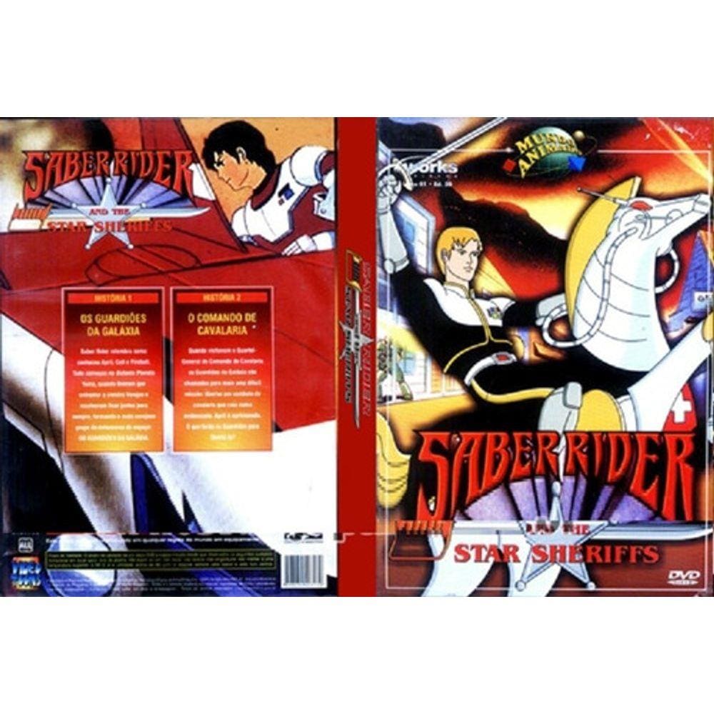 Dvd Saber Rider And The Star Sheriffs