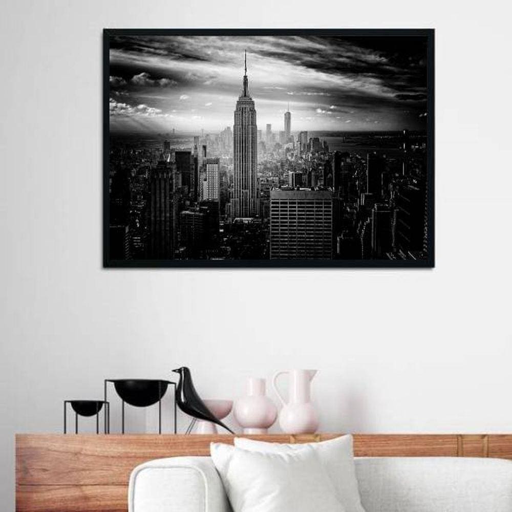 Quadro Decorativo Fotografia Cidade New York