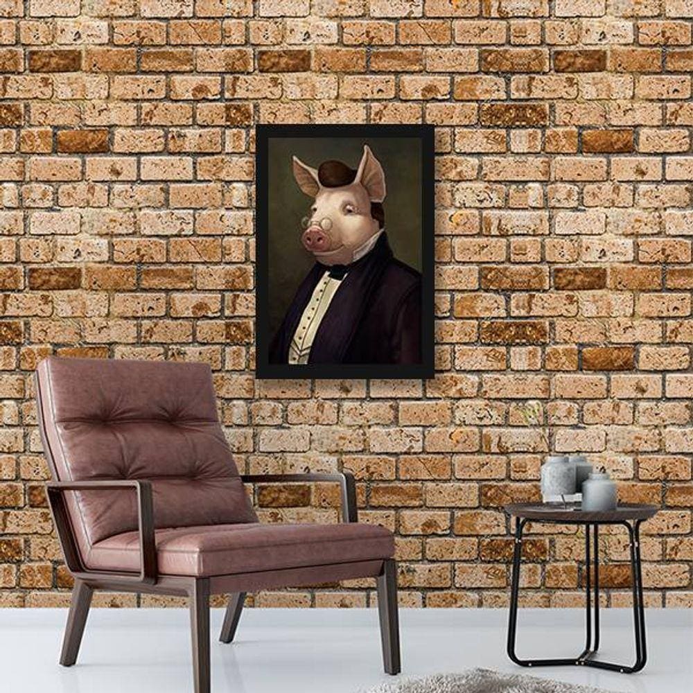 Quadro Decorativo Porco Nobre