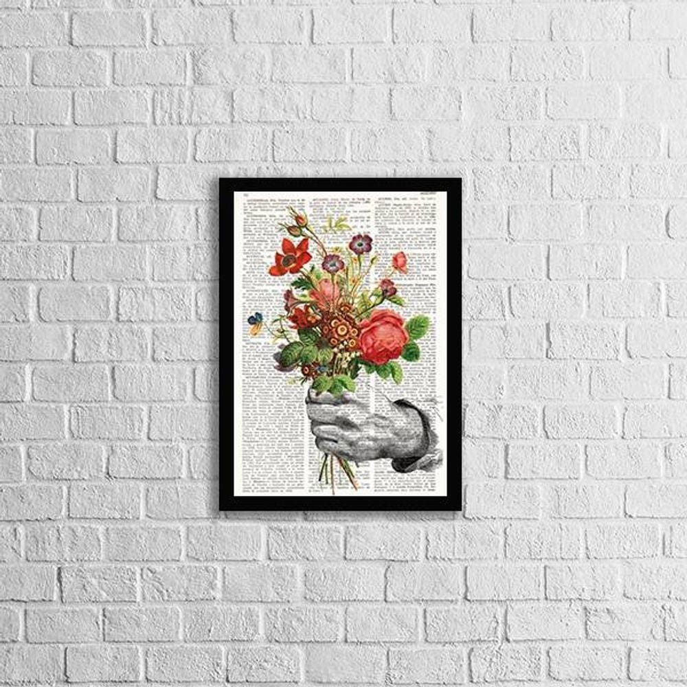 Quadro Decorativo Bouquet de Flores