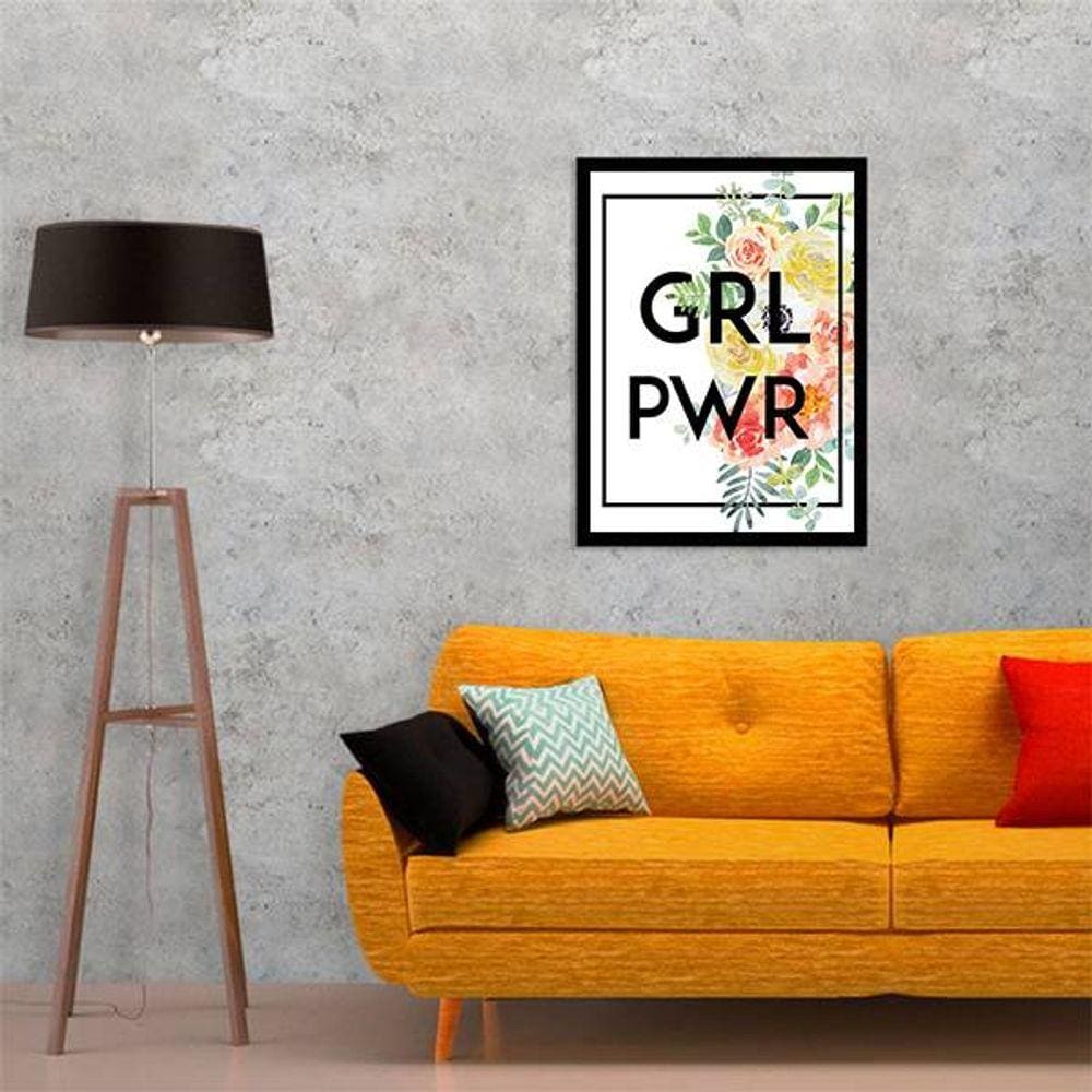 Quadro Decorativo Girl Power