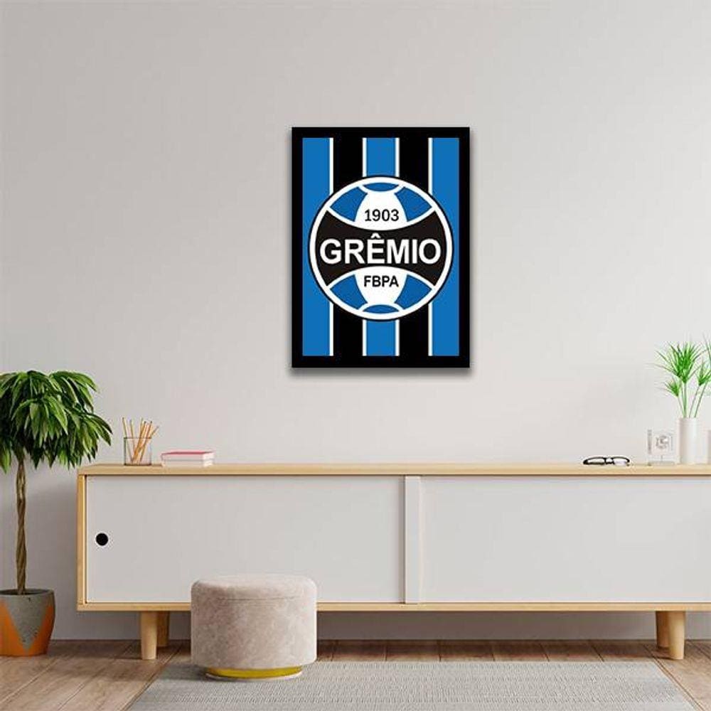 Quadro Decorativo Escudo Grêmio