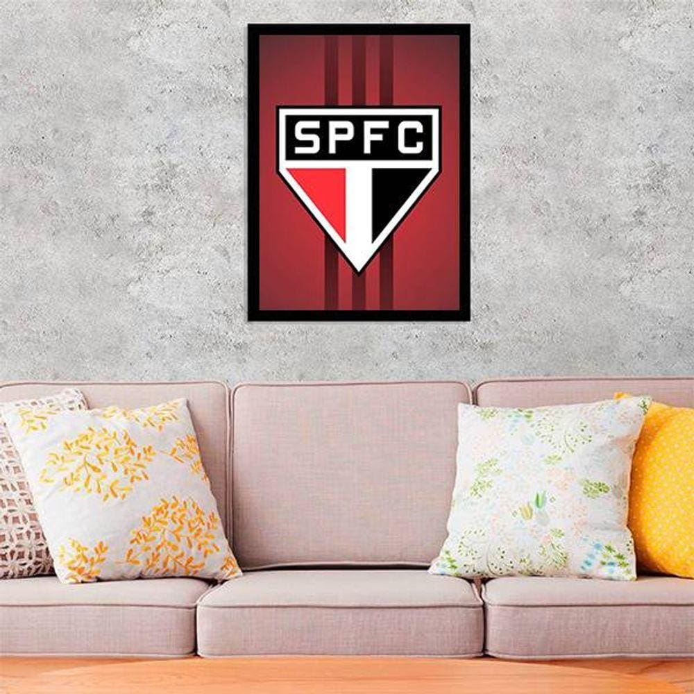 Quadro Decorativo Escudo São Paulo FC