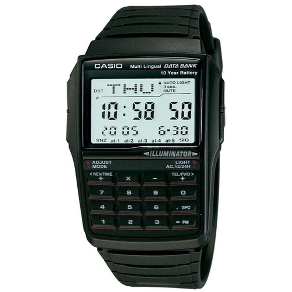 Relógio Casio Masculino Digital Calculadora DBC-32-1ADF